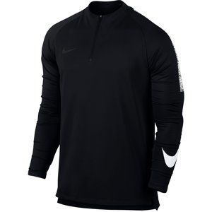 Nike M NK DRY SQD DRIL TOP Hosszú ujjú póló - fekete