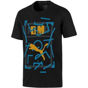 Puma olympique marseille dna t-shirt Rövid ujjú póló - Fekete - XL