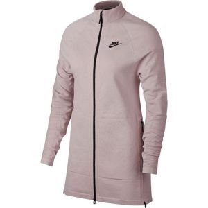Nike W NSW TCH KNT JKT Dzseki - Rózsaszín - M