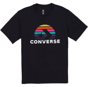 Converse 10017916-a01 Rövid ujjú póló - Fekete - XL