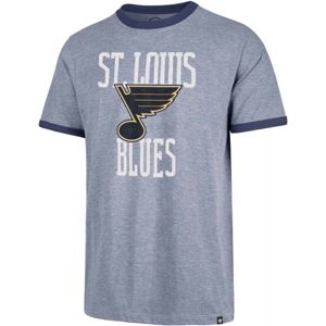 47 NHL ST. LUIS BLUES BELRIDGE CAPITAL RINGER kék XL - Férfi póló