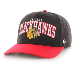 47 NHL CHICAGO BLACKHAWKS MCCAW '47 MVP DP BLK  UNI - Baseball sapka