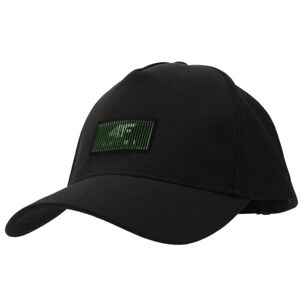 4F BASEBALL CAP Baseball sapka, fekete, veľkosť M