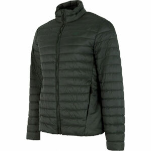 4F MEN´S JACKETS Férfi steppelt kabát, sötétzöld, méret XL