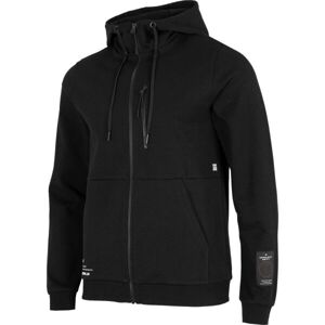 4F SWEATSHIRT MEN´S Férfi pulóver, fekete, veľkosť XL