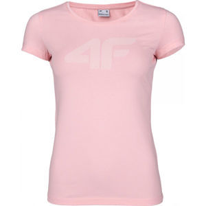 4F WOMEN´S T-SHIRT rózsaszín S - Női ingpóló