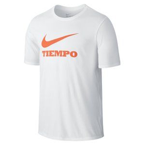 Nike TIEMPO SWOOSH TEE Rövid ujjú póló - fehér