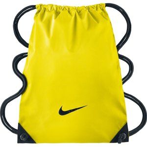 Nike FUNDAMENTALS SWOOSH GYMSACK Hátizsák - Žlutá