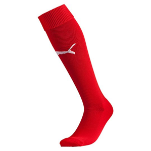 Puma Team II Socks red-white Sportszárak - Červená