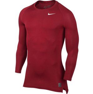 Nike COOL COMP LS Kompressziós póló - Piros - XXL