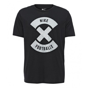 Nike FOOTBALL X LOGO TEE Rövid ujjú póló - fekete