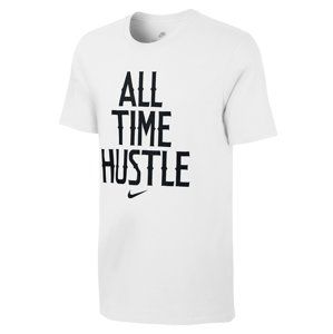 Nike M NSW TEE ALL TIME HUSTLE Rövid ujjú póló - fehér