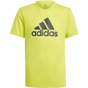 adidas BL TEE Fiú póló, sárga,fekete, méret