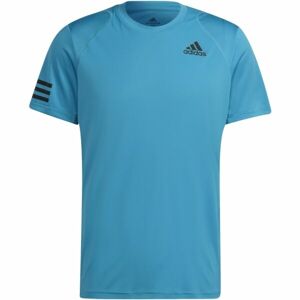 adidas CLUB 3 STRIPES TENNIS T-SHIRT Férfi póló teniszre, kék, méret XL