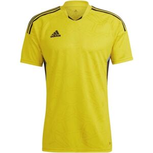adidas CON22 MD JSY Férfi futballmez, sárga, méret L