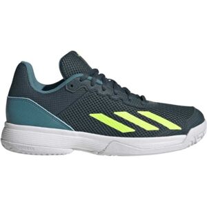 adidas COURTFLASH K Gyerek teniszcipő, zöld, méret 40