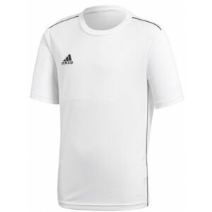 adidas CORE18 JSY Y Junior futballmez, fehér, méret 164