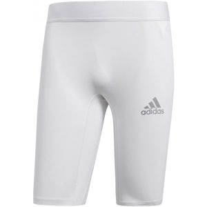 adidas ALPHASKIN SPORT SHORT TIGHTS  M Férfi alsónadrág, fehér, méret M