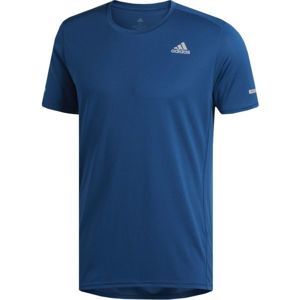 adidas RUN TEE M kék XL - Férfi póló futáshoz