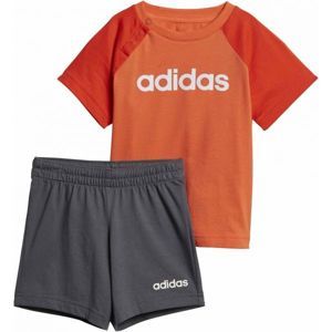 adidas I LIN SUM SET narancssárga 98 - Gyerek melegítő szett