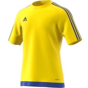 adidas ESTRO 15 JSY sárga 140 - Gyerek sportos póló