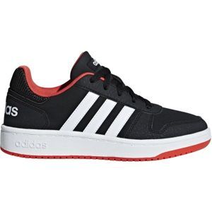 adidas HOOPS 2.0 K Gyerek szabadidőcipő, fekete, méret 38 2/3