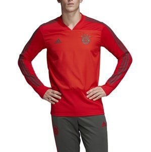 adidas FCB TR TOP Hosszú ujjú póló - piros
