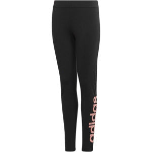 adidas YG E LIN TGHT Lány legging, fekete, veľkosť 152