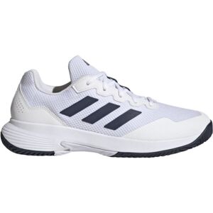 adidas GAMECOURT 2 M Férfi teniszcipő, fehér, méret 46 2/3