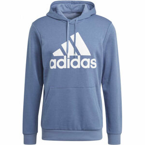 adidas BL FT HOODY Férfi pulóver, kék,fehér, méret