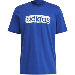 adidas BRSHSTRK V4 TEE Férfi póló, kék, méret L