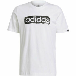 adidas BRSHSTRK V4 TEE Férfi póló, fehér, veľkosť L