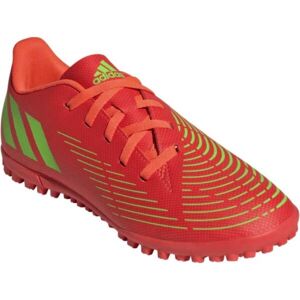 adidas PREDATOR EDGE.4 TF J Gyerek műfüves futballcipő, piros, méret 36 2/3