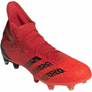 adidas PREDATOR FREAK.3 SG - FG piros 7.5 - Férfi kombinált stoplis futballcipő