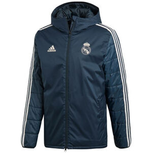 Kapucnis kabát adidas  Real Madrid 18/19 Winter Jacket