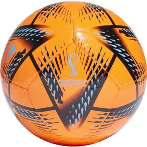 adidas AL RIHLA CLUB Futball-labda, narancssárga, veľkosť 3