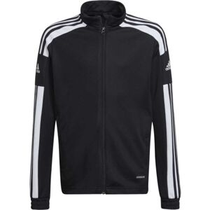 adidas SQUADRA 21 TRAINING TRACK TOP Junior futball kabát, fekete, veľkosť 152