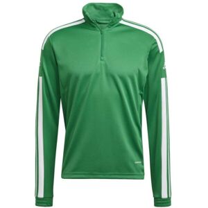 adidas SQUADRA21 TRAINING TOP Férfi pulóver futballra, zöld, méret L