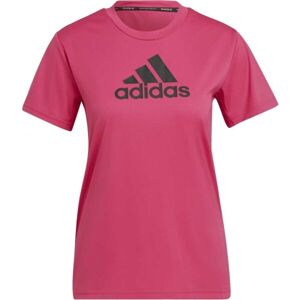 adidas BL T Női edzőpóló, rózsaszín, veľkosť S