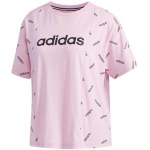 adidas W PRINT TEE rózsaszín S - Női póló