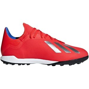 adidas X 18.3 TF piros 8.5 - Férfi futballcipő