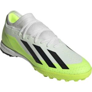 adidas X CRAZYFAST.3 TF Férfi turf futballcipő, fehér, veľkosť 46 2/3
