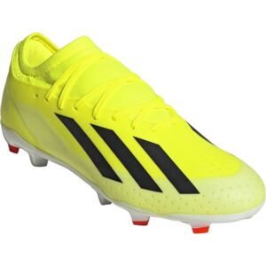 adidas X CRAZYFAST LEAGUE FG Férfi futballcipő, sárga, méret 46 2/3