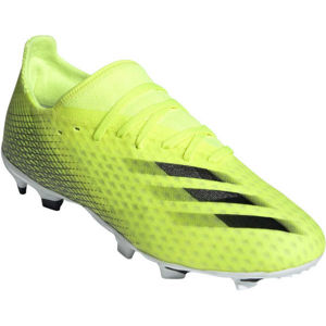 adidas X GHOSTED.3 FG Férfi futballcipő, sárga, méret 44 2/3