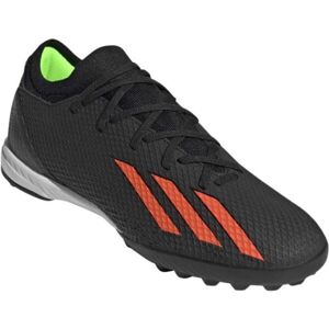 adidas X SPEEDPORTAL.3 TF Férfi turf futballcipő, fekete, veľkosť 48 2/3