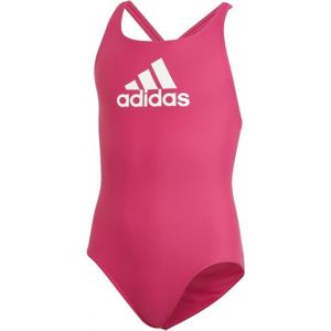 adidas YA BOS SUIT rózsaszín 140 - Lányos úszódressz