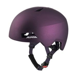 Alpina Sports HACKNEY Gyerek kerékpáros sisak, lila, méret
