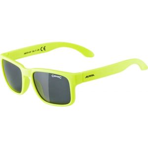 Alpina Sports MITZO Fiú napszemüveg, fényvisszaverő neon, méret os