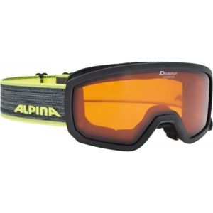 Alpina Sports SCARABEO JR DH fekete NS - Uniszex síszemüveg