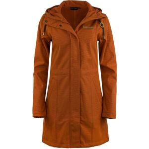 ALPINE PRO HALIKA Női kabát, barna, méret